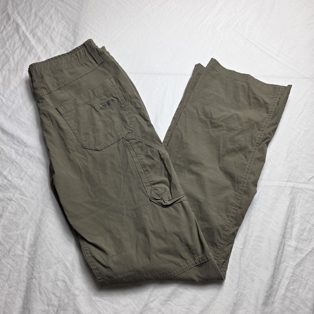 Kuhl Renegade Pants Brown Hiking Nylon Mountain Performance Kids Size L 14-16